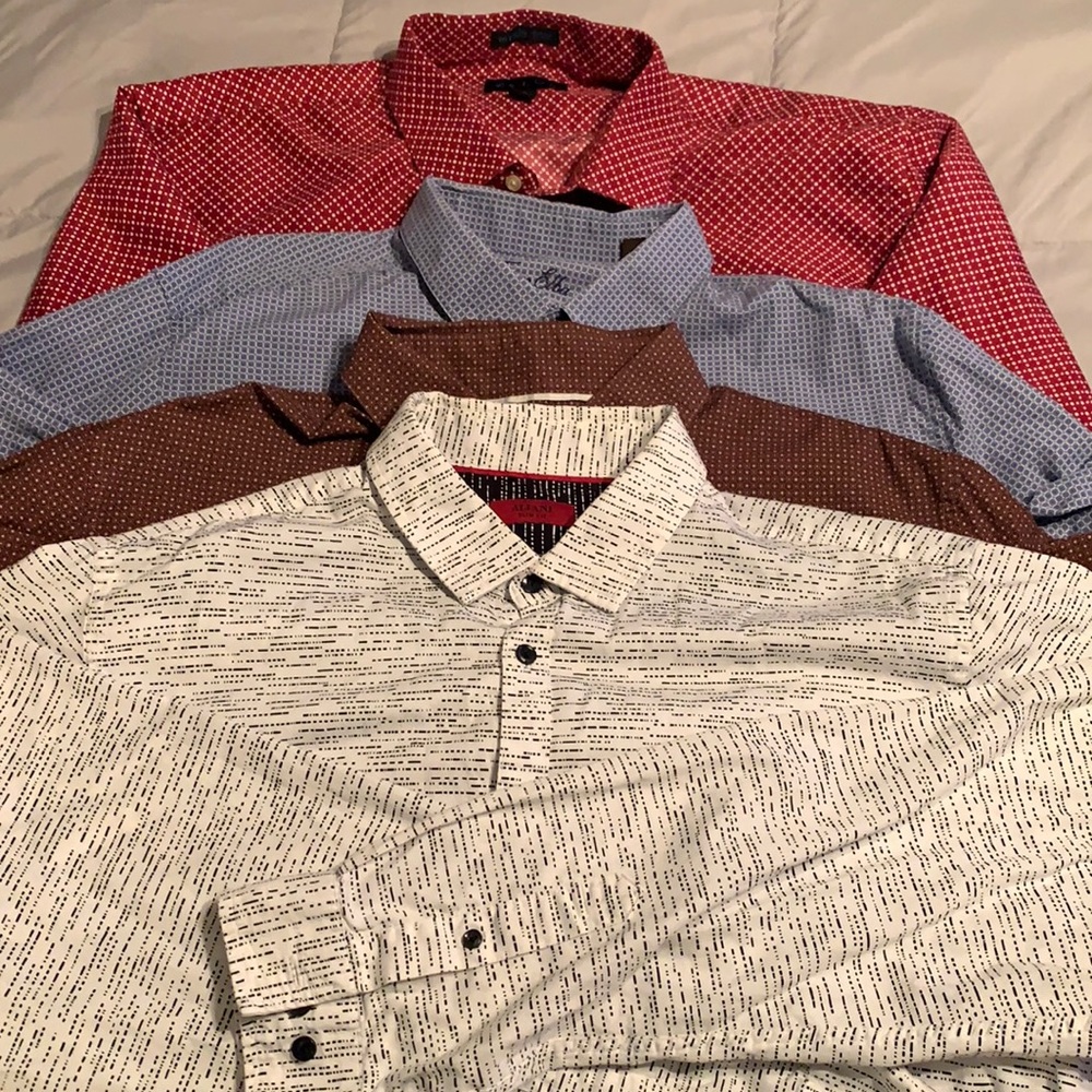 Bundle button up dress shirts for men 👔